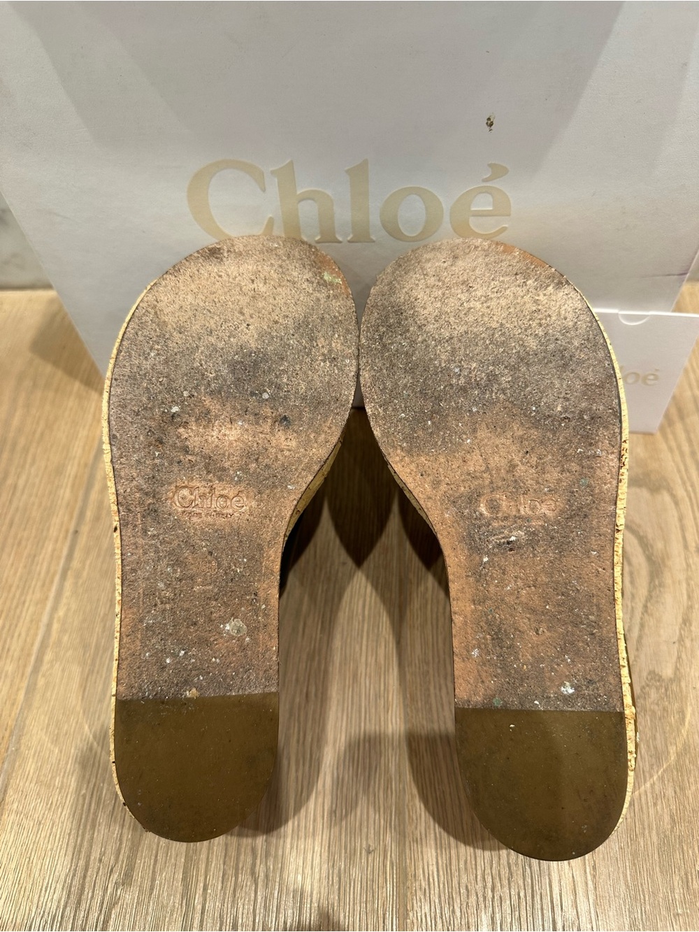 Chloe Cork Flatform - Picture 8 of 12